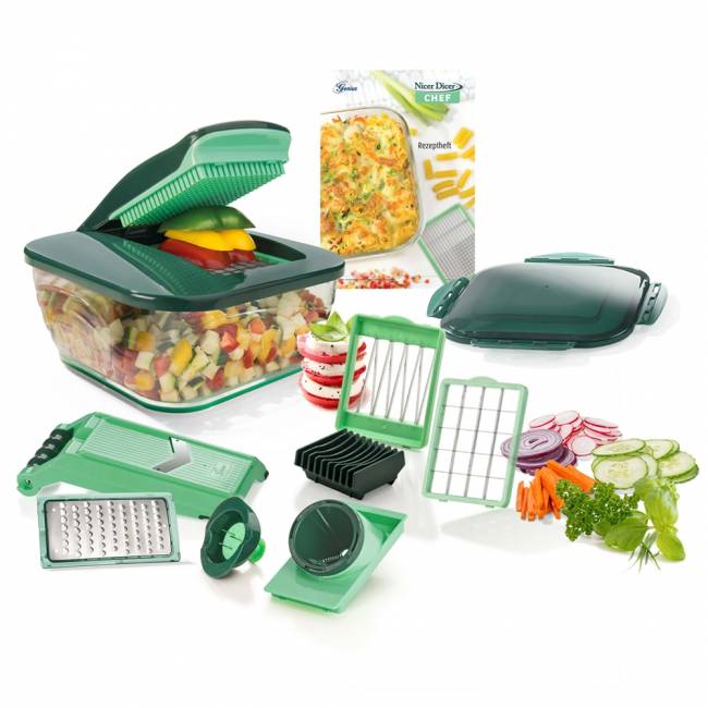 Nicer Dicer snijmachines - De ideale hulp je keuken! -